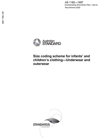 Standards PDF Cover Page