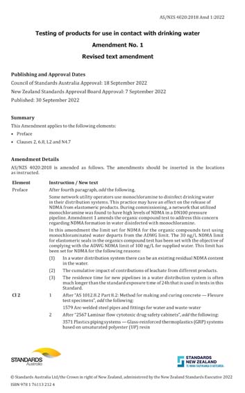 Standards PDF Cover Page