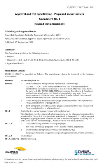 Standards PDF Cover Page