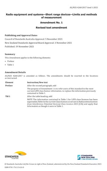 Standards PDF Cover Page