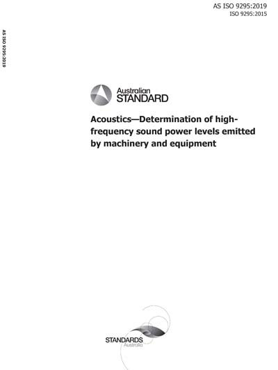 Standards PDF Cover Page
