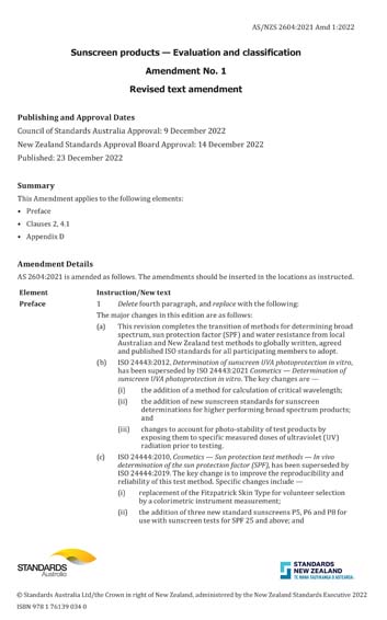 Standards PDF Cover Page