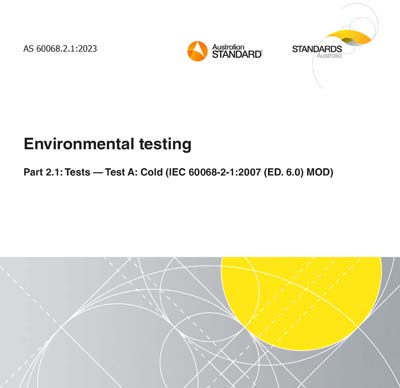 Standards PDF Cover Page