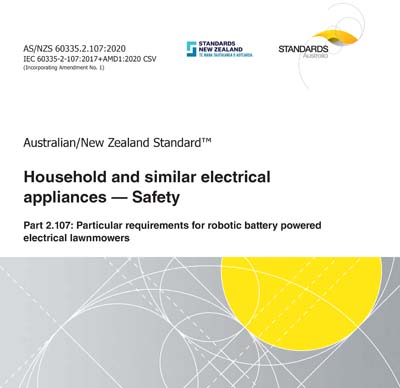 Standards PDF Cover Page