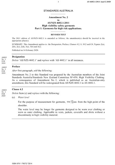 Standards PDF Cover Page