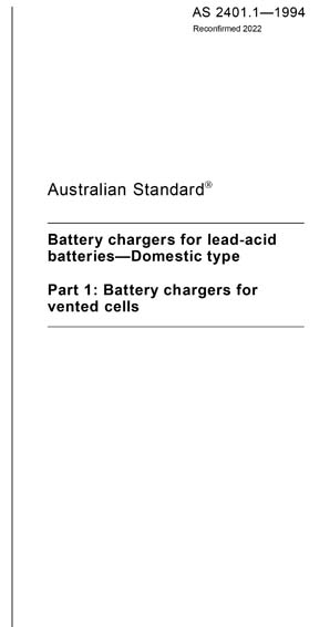 Standards PDF Cover Page