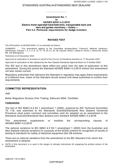Standards PDF Cover Page