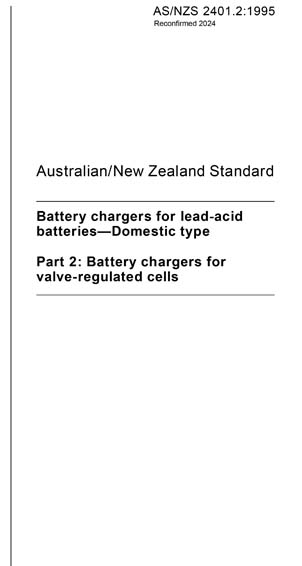 Standards PDF Cover Page