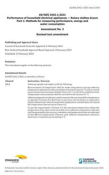 Standards PDF Cover Page