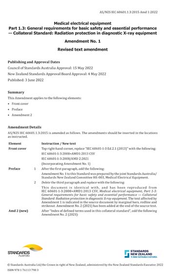 Standards PDF Cover Page
