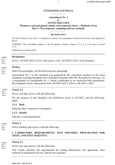 Standards PDF Cover Page