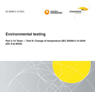 Standards PDF Cover Page