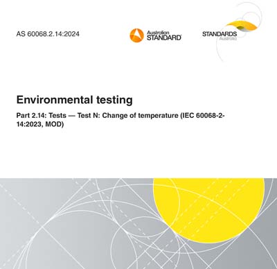 Standards PDF Cover Page