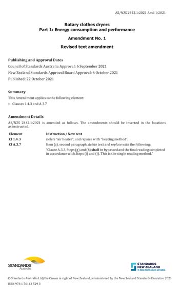 Standards PDF Cover Page