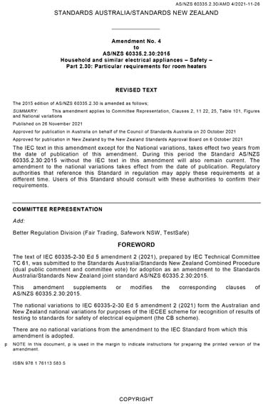 Standards PDF Cover Page
