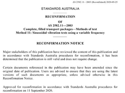 Standards PDF Cover Page
