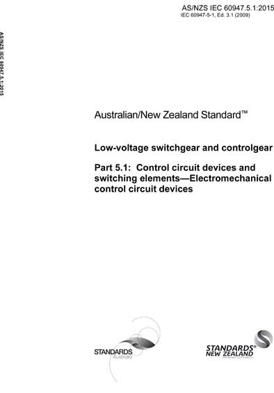 Standards PDF Cover Page