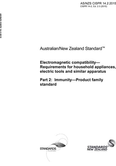 Standards PDF Cover Page