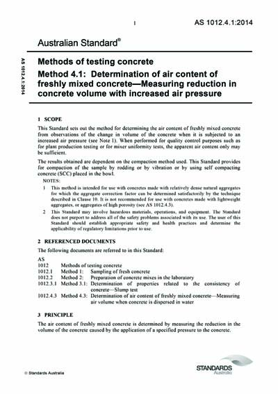 Standards PDF Cover Page