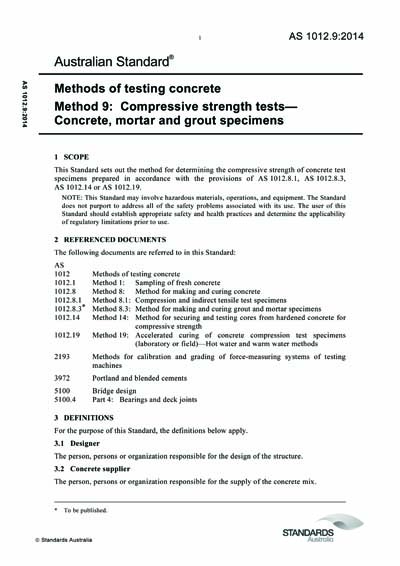 Standards PDF Cover Page