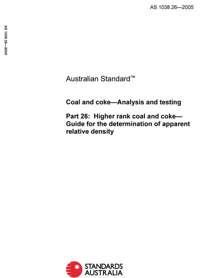 Standards PDF Cover Page