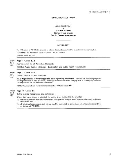 Standards PDF Cover Page