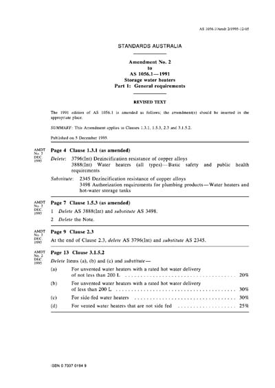 Standards PDF Cover Page