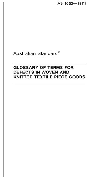 Standards PDF Cover Page
