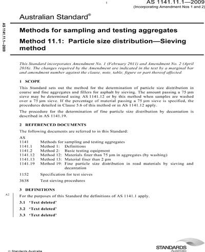 Standards PDF Cover Page