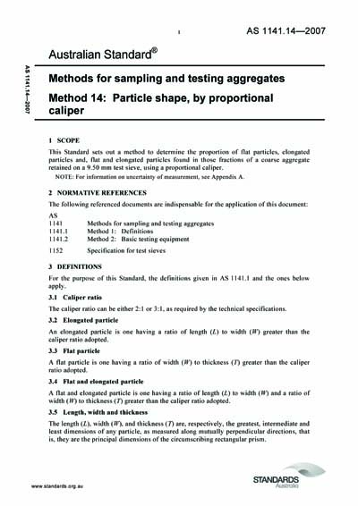 Standards PDF Cover Page