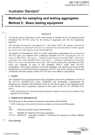 Standards PDF Cover Page