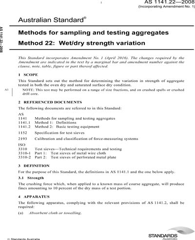 Standards PDF Cover Page