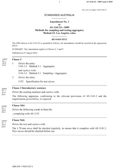 Standards PDF Cover Page