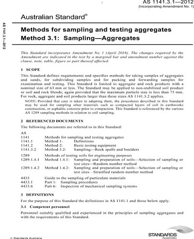 Standards PDF Cover Page