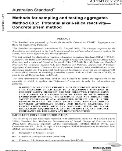Standards PDF Cover Page