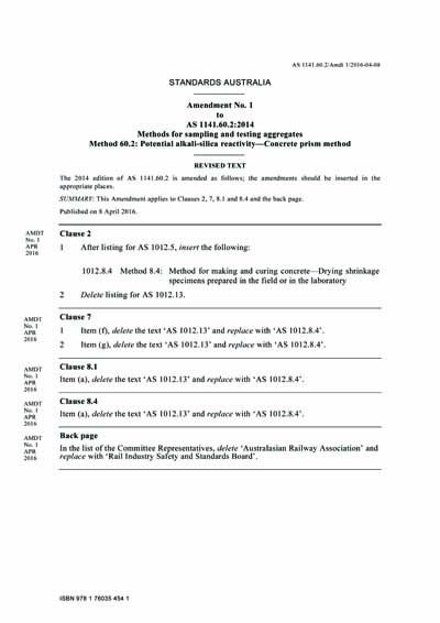 Standards PDF Cover Page