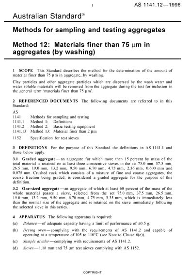 Standards PDF Cover Page