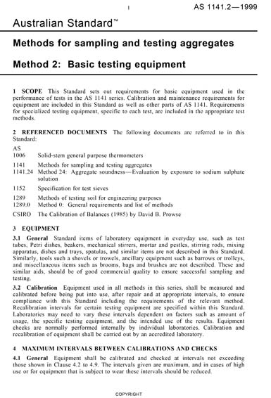 Standards PDF Cover Page