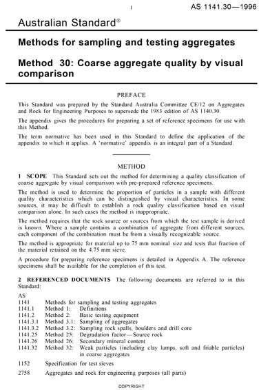 Standards PDF Cover Page