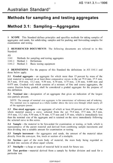 Standards PDF Cover Page