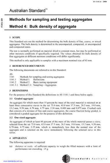 Standards PDF Cover Page