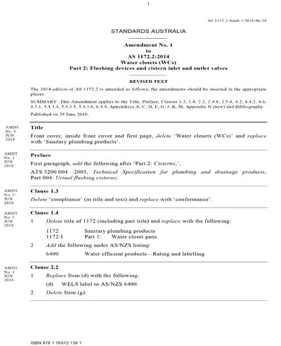 Standards PDF Cover Page