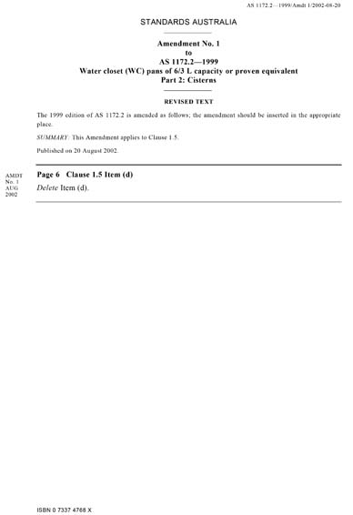 Standards PDF Cover Page
