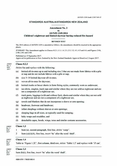 Standards PDF Cover Page