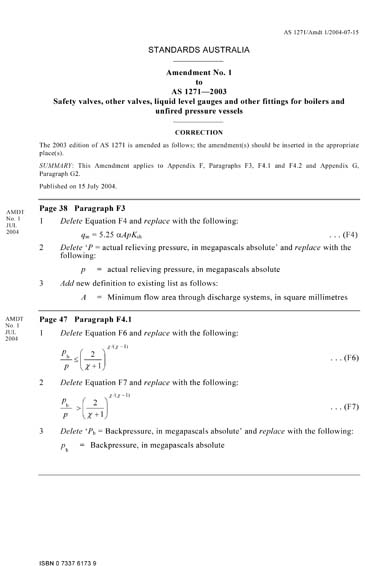 Standards PDF Cover Page