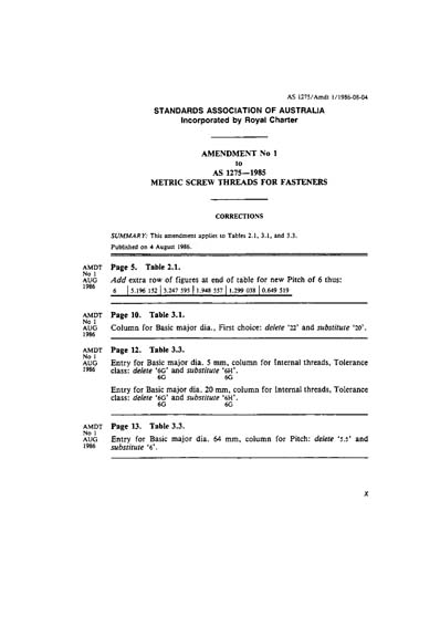 Standards PDF Cover Page