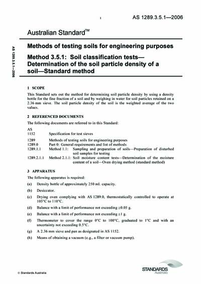 Standards PDF Cover Page