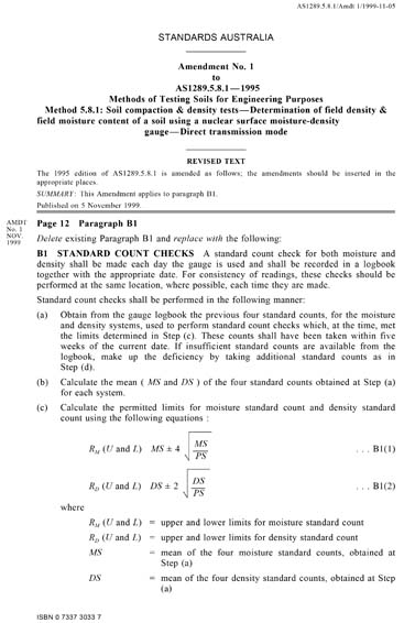 Standards PDF Cover Page