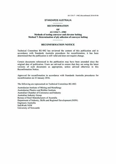 Standards PDF Cover Page