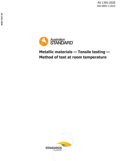 Standards PDF Cover Page